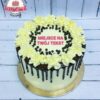 MajCake - tort klasyczny biała czekolada